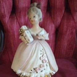 Porcelain Doll Vase