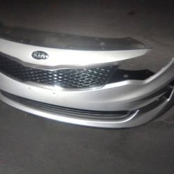 2016-2018 Kia Optima Complete Front Bumper With All The Accessories Oem.