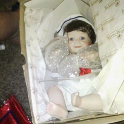 Sailor Baby Porcelain Doll 