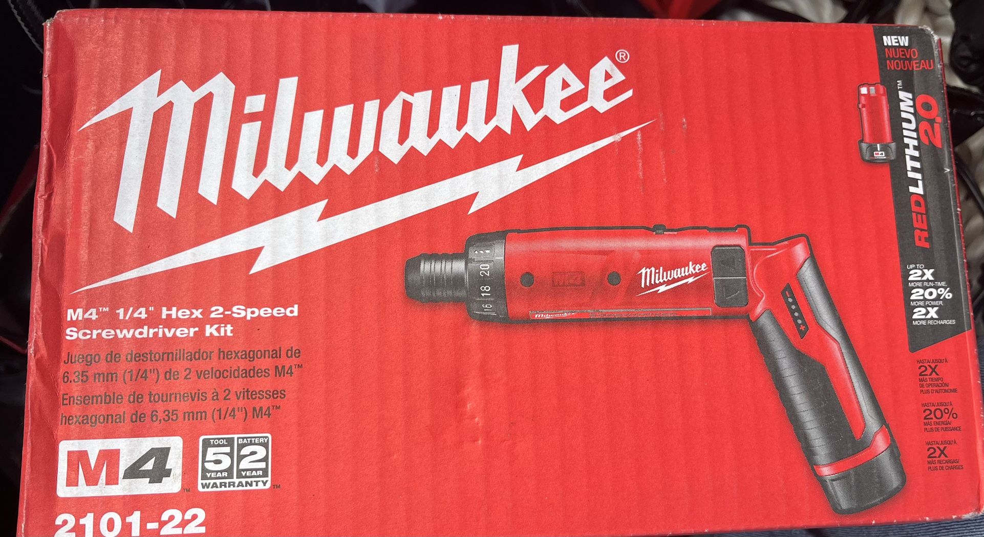 milwaukee m4 hex screwdriver kit