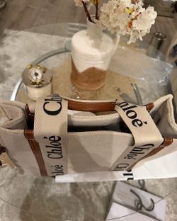 Canvas tote bag used once