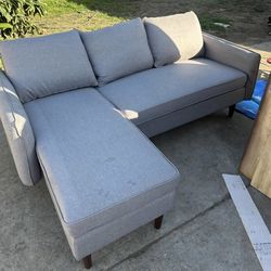 Grey sectional