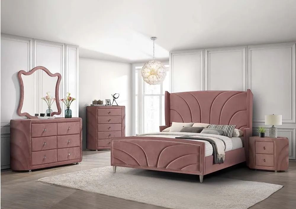 Carpi Collection Queen size bed- available also in EK Size-Matching set also available Now 949.00 Free Delivery π