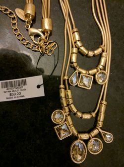 Brand NEW! Long CHICOS Necklace. $25.
