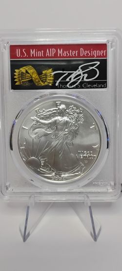 2026 $1 American Silver Eagle PCGS MS70 First Strike - Thomas Cleveland Arrows #997