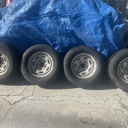 Ford 235/70/16 Tires 5-5x5.5" Wheel rims