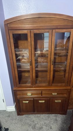 Glass Display Case/Curio Cabinet