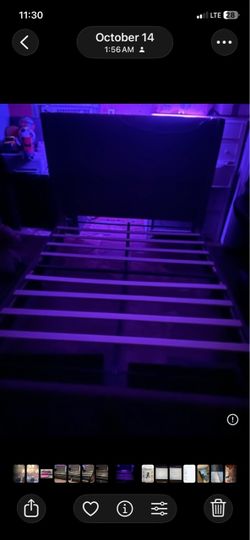 Queen bed frame n some parts