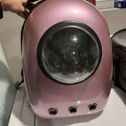 Pink Pet Carrier Backpack