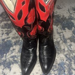 Larry Mahan Cowboy Boots 7.5
