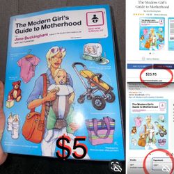 $5 the Modern Girls Guide to Motherhood Book like New