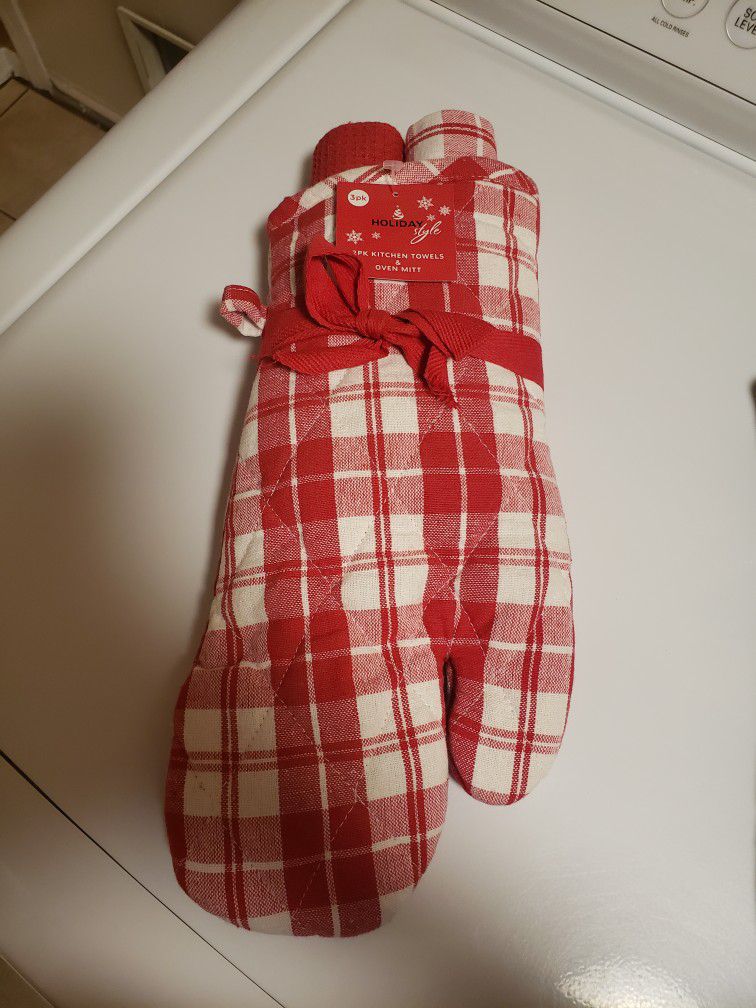 Pot Holder And Kitchen Towel Gift Sets 