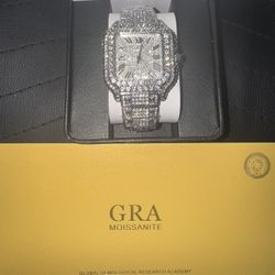 Vvs Moissanite Watch 