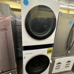 LG Tower Laundry Center Electric 