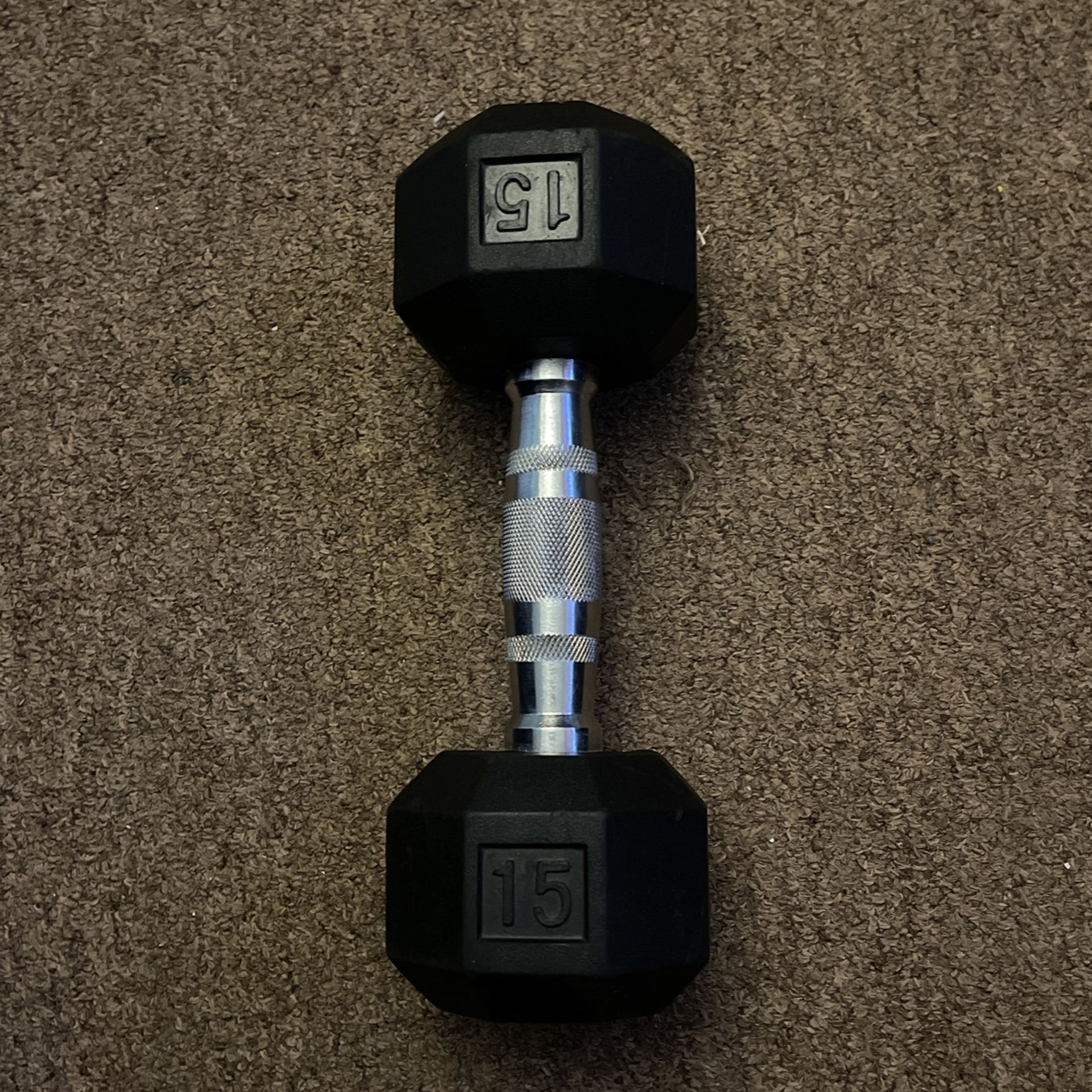 15 Pound Dumbbell 