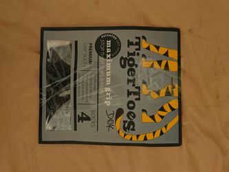 TigerToes Premium Dog Grip Socks 4-Pack