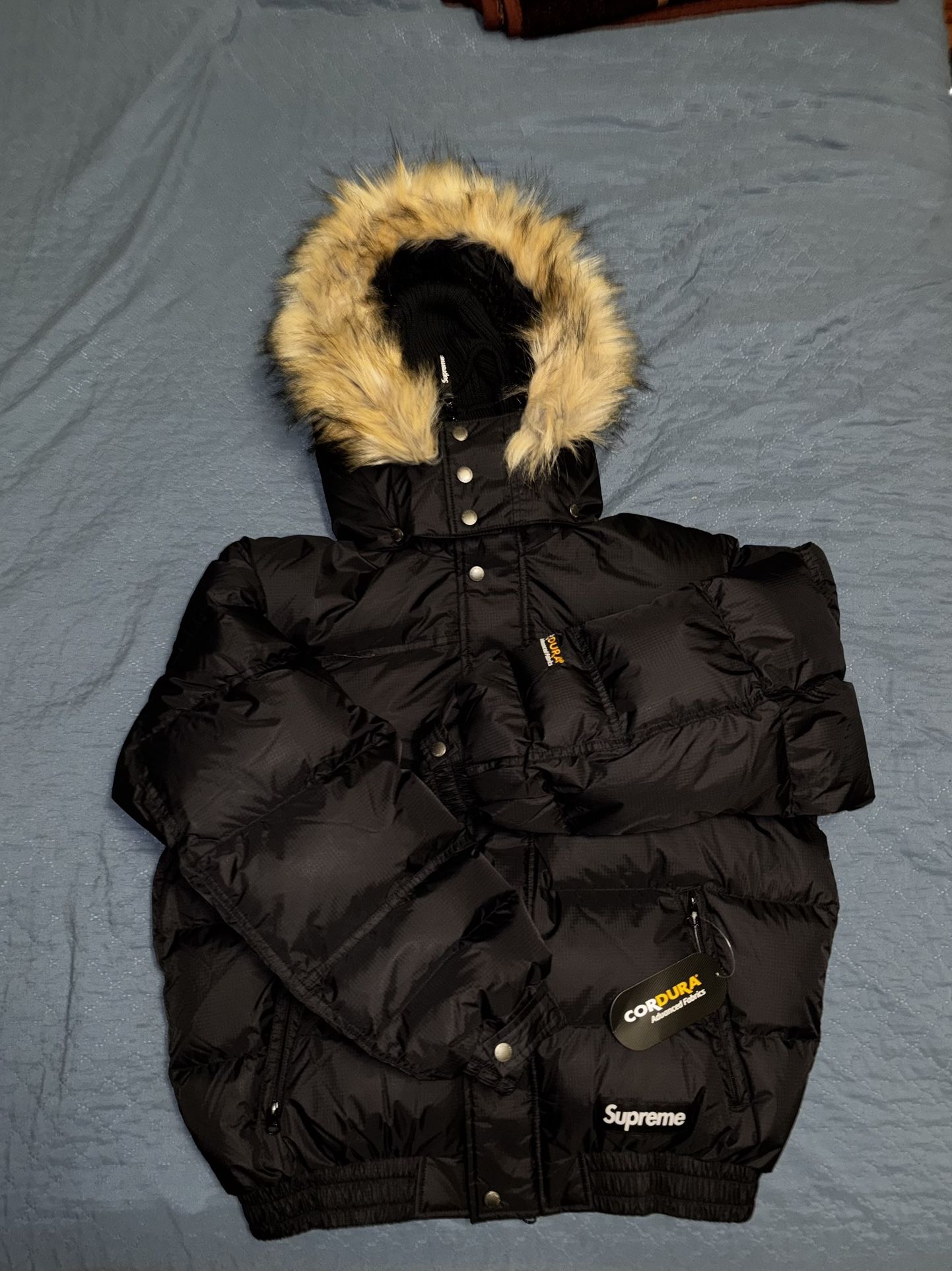 Supreme Facemask 700-Fill Down Puffer Jacket Black