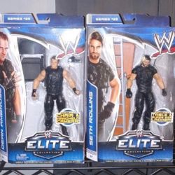 WWE ELITE 25 THE SHIELD DEAN AMBROSE AND SETH ROLLINS