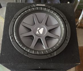 Kicker CompVr 12in Sub And Box