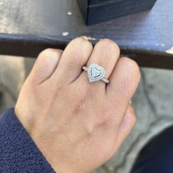 Zales Rose Gold Diamond Ring