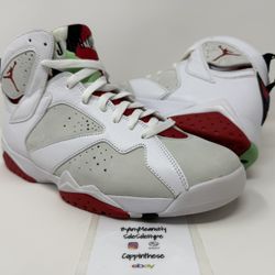 USED 2015 NIKE AIR JORDAN RETRO HARE 7 VII SIZE 10.5