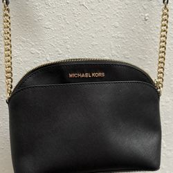 Black Michael Kors Cross Body Bag 