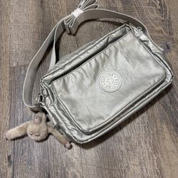 Kipling Abanu M - bright Metallic  Crossbody Bag