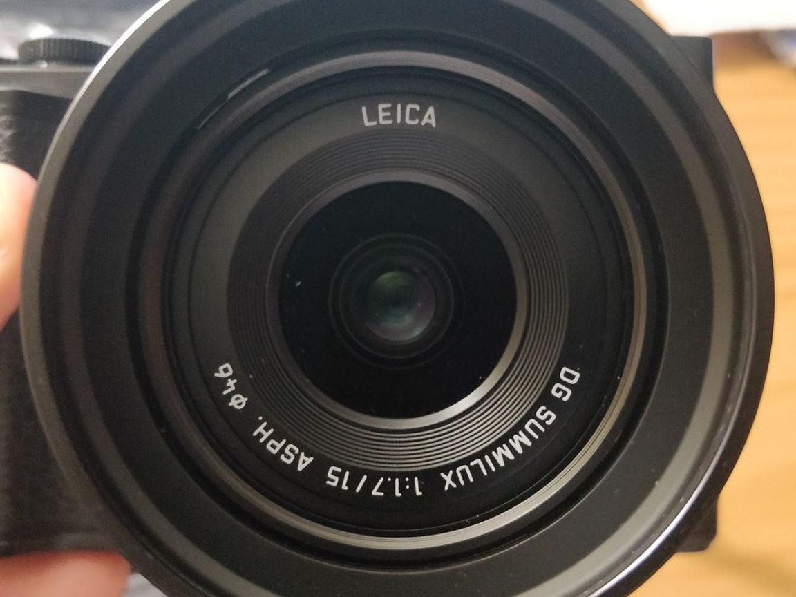 Panasonic Leica 15mm F1. 7 Prime Lens For Lumix/Olympus MFT