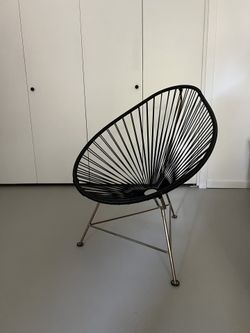 Acapulco Black Outdoor Chair