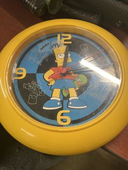 BART Simpson Clock