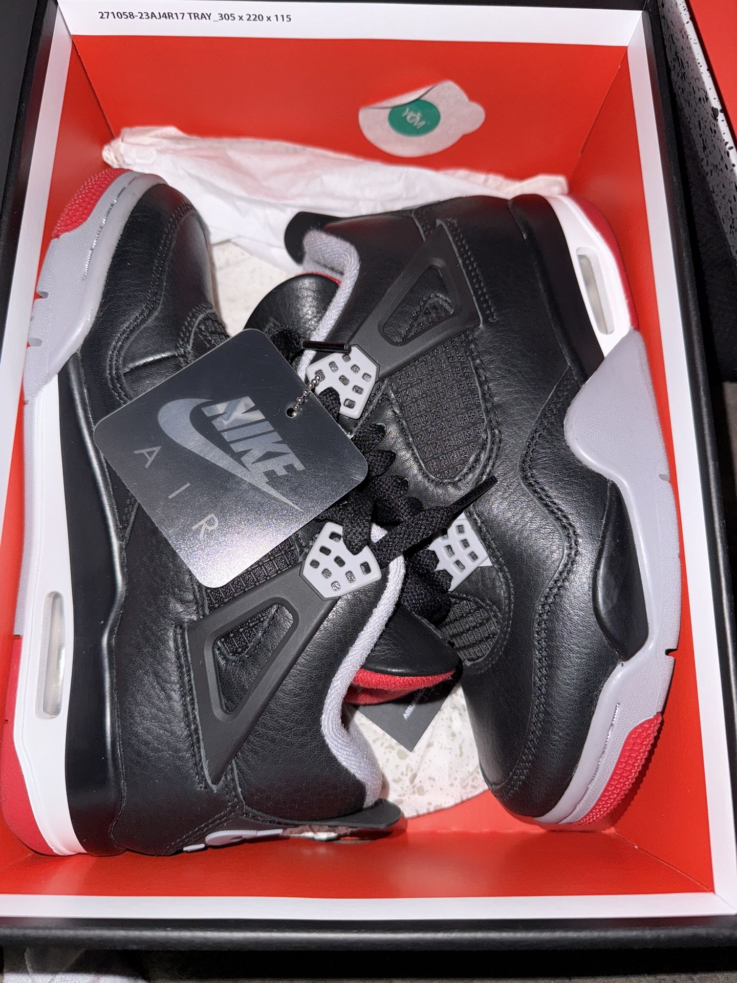 Air Jordan 4 Retro 'Bred Reimagined'