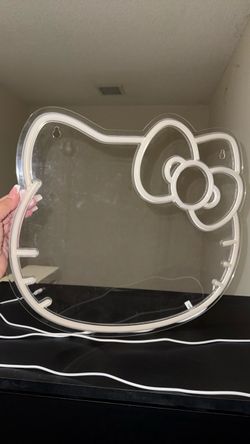 Hello kitty neon light