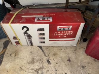 JLH-600WO-20 6 Ton Lever Hoist, 20' Lift with Overload Protection