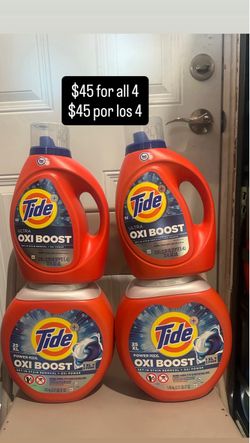 Tide Ultra Oxi Boost Bundle – 4 Pack