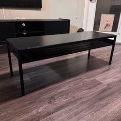 BLACK COFFEE TABLE