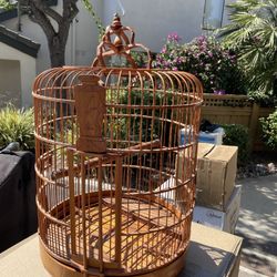 Wood Birdcage From China