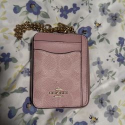 COACH POWDER PINK ORIGINAL WALLET