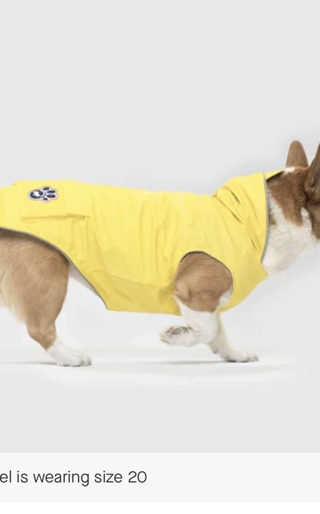 Dog Rain Coat by Canada Pooch