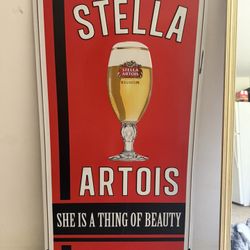 Metal Stella Bar Sign 