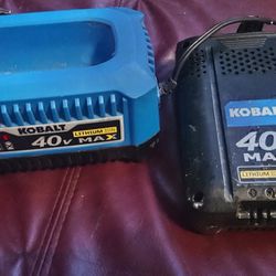 40 Volt Kobolt 3AH BATTERY AND CHARGER WORK PERFECT