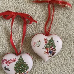 3” Porcelain Hearts