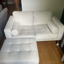 Loveseat And Ottoman 