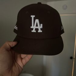 New Era x Undefeated Brown Dodger Fitted 73/8