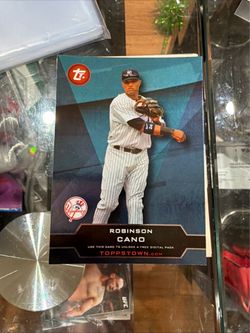 Robinson Cano Topps Town New York Yankees Card