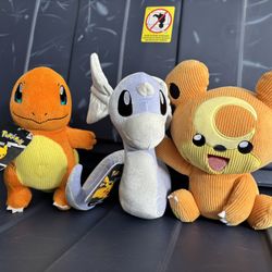 Pokémon plush bundle lot- firm