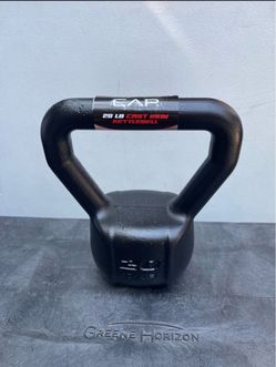 CAP Barbell Cast Iron Kettlebell, Home Gym Strength Training Weight, 20 lb