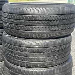 PAIR OF TIRE 235 40 18 CONTINENTAL 85% LIFE