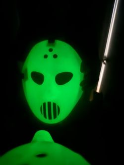 Glow in the Dark Hockey Horror Mask Jason Halloween