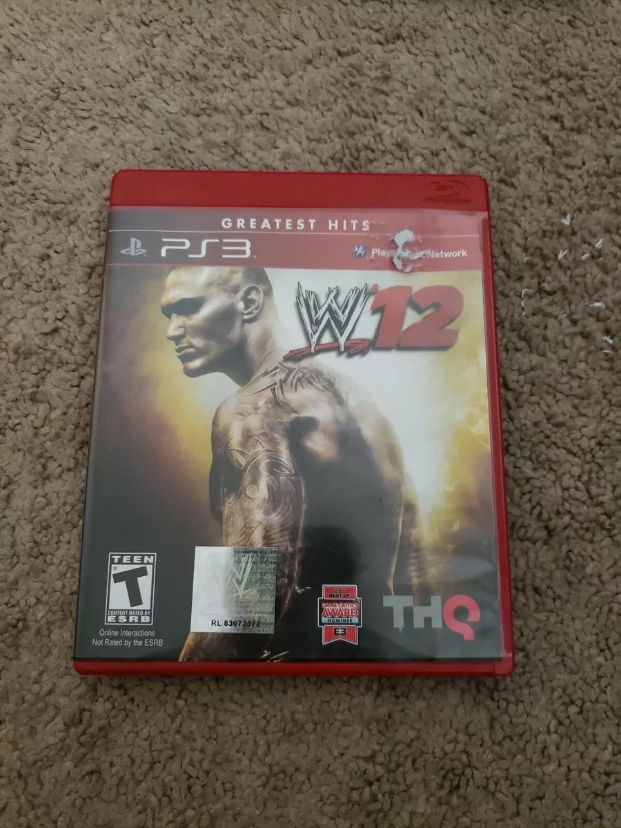 Wwe 12 Ps3 Game 