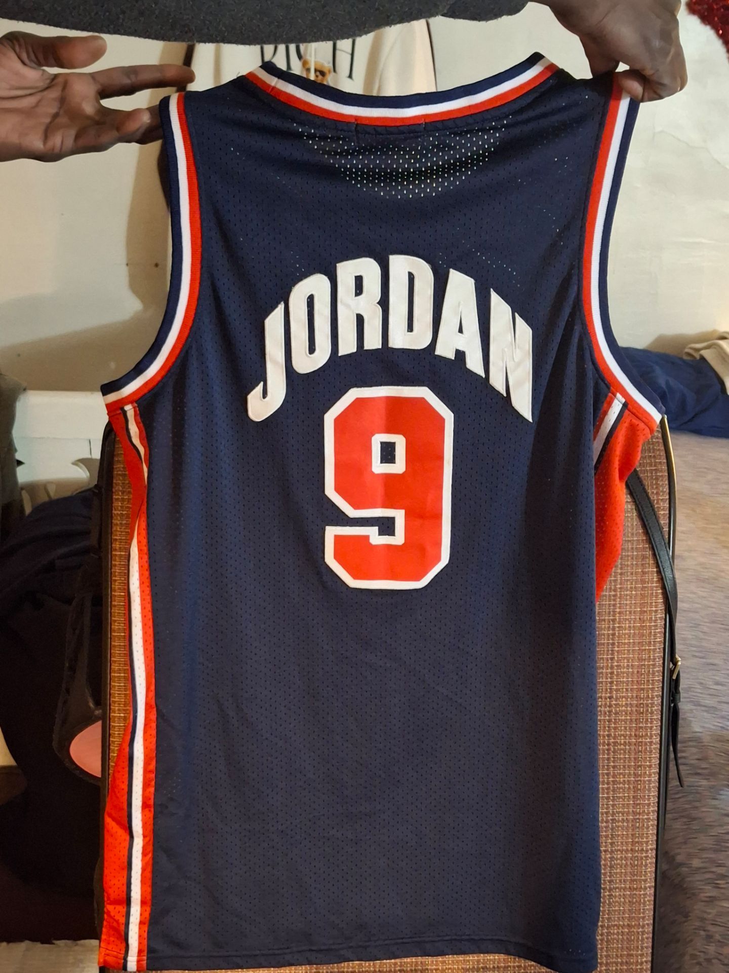 Jordans and jersey